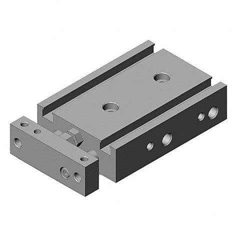 SMC, 10 mm Bore Dia, 10 mm Stroke Lg, Dual Piston Cylinder - 201L66 ...