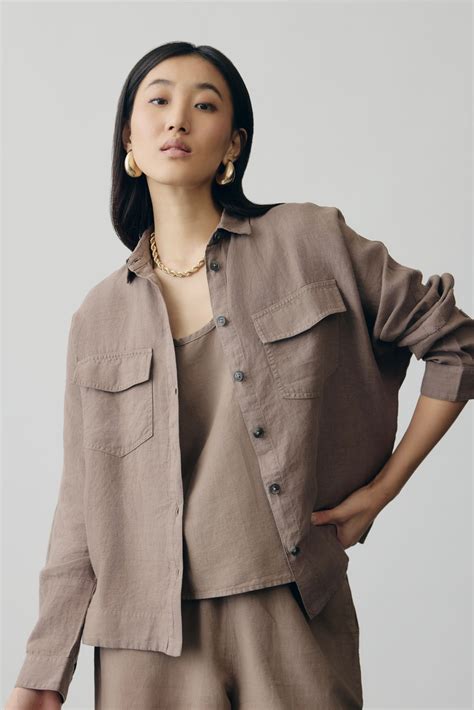 Axis Shacket in Latte – Pace Active Designs Private Limited