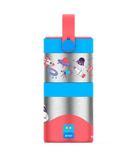 Rabitat - Mealmate Max Insulated Lunch Flask with Add on Steel Contain ...