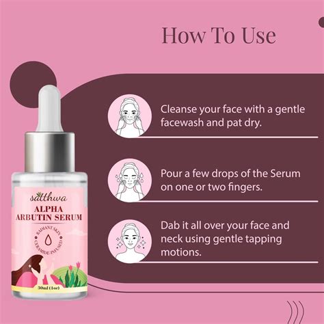 Satthwa Alpha Arbutin Ceramide Serum With Hyaluronic Acid - For Glowing ...