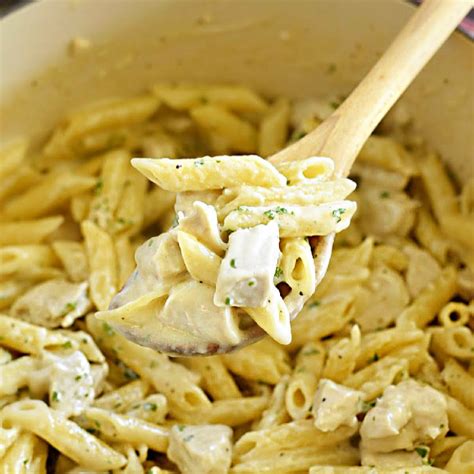 Chicken Alfredo Pasta Penne at Horace Gant blog