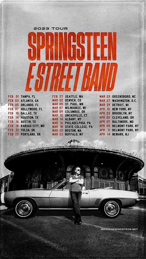 Bruce Springsteen & The E Street Band Detail 2023 U.S. Tour | Pitchfork