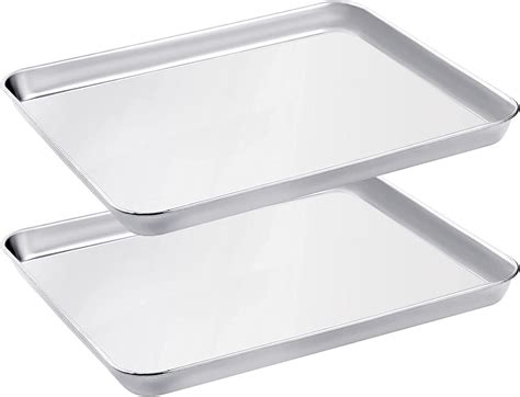 Baking Sheet Stainless Steel Baking Tray Cookie Sheet Oven Pan ...
