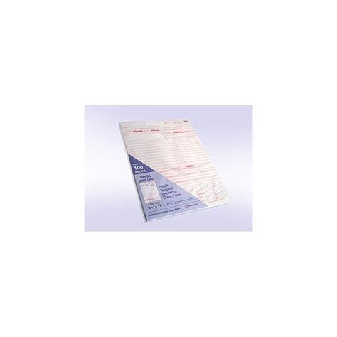 Buy UB-04 (CMS 1450) Health Hospital Insurance Claim Form, Laser 8-1/2 ...