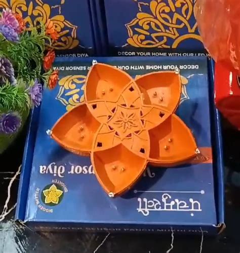 Panchmukhi Water Sensor Diya – Online Shopping