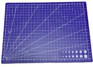 Koonchi A4 Cutting Mat Printed Grid Lines Scale Plate Knife Leather ...