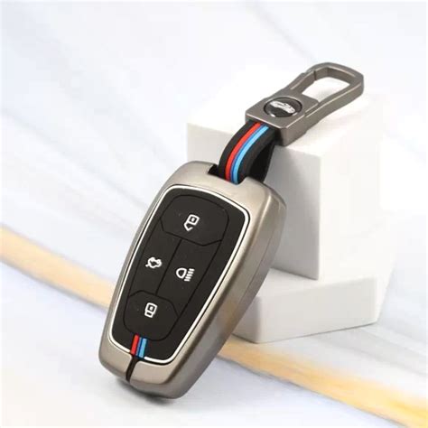 Metal Car Key Cover for TATA 4 Button Smart Key – Carloginn
