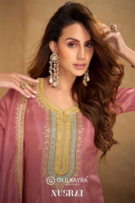 GULKAYRA DESIGNER NUSRAT PAKISTANI SUITS IN DELHI CHANDNI CHOWK ...