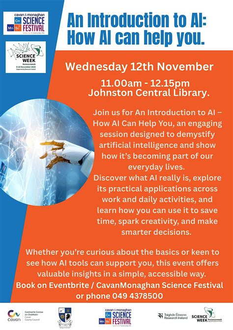 An Introduction to AI: How AI can help you!, Johnston Central Library ...