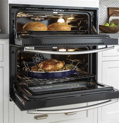 GE Profile™ Series 30" Built-In Twin Flex Convection Wall Oven ...
