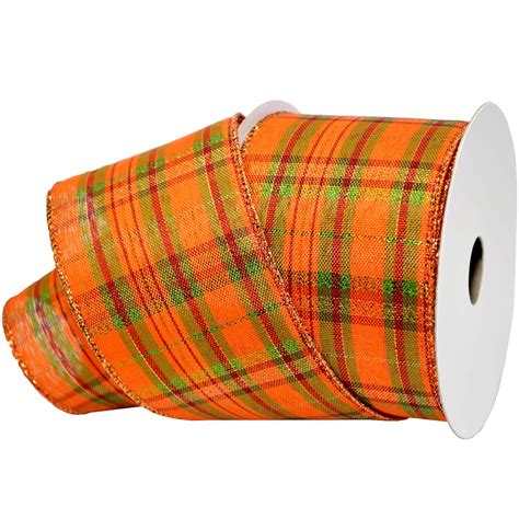 Morex Ribbon 7384.60/50-620 Harvest Time Ribbon, Orange : Amazon.in ...