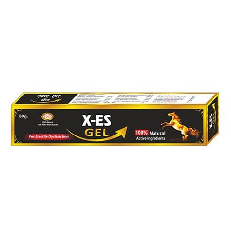 X-ES GEL (FOR ERECTILE DYSFUNCTION) Zoic Pharmaceuticals