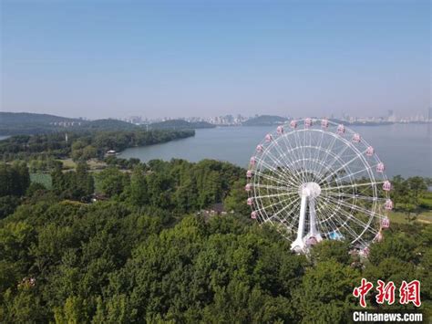 武汉东湖之眼转一圈13分14秒 浪漫又美丽！_中国网