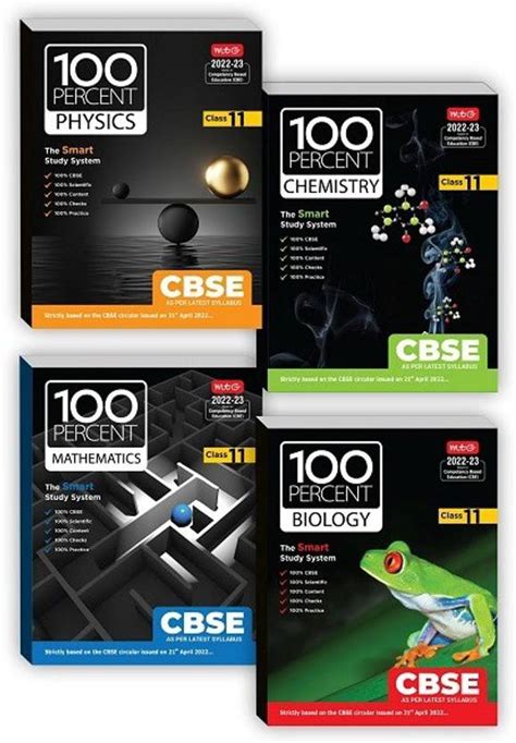 MTG CBSE 100 Percent Physics, Chemistry, Mathematics & Biology (Set Of ...
