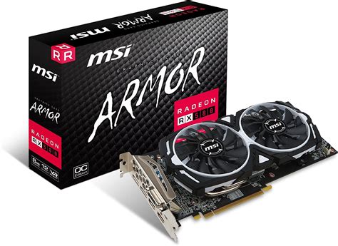 Original MSI Radeon RX 580 ARMOR 8G OC Graphic Card - ShivShakti Jaipur