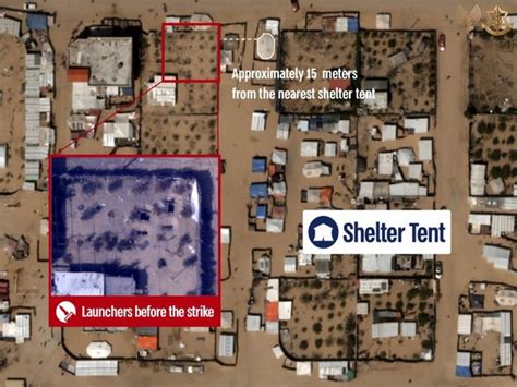 Israel destroys loaded rocket launchers in Gaza humanitarian zone