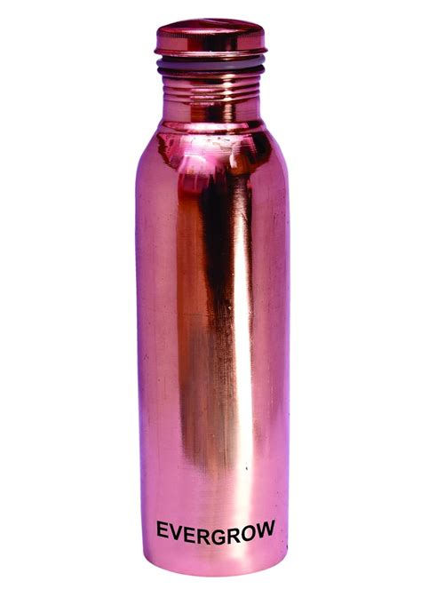 MD ORIGINAL EVERGROW Copper Water Bottle (Rose Gold, 900 ml) : Amazon ...