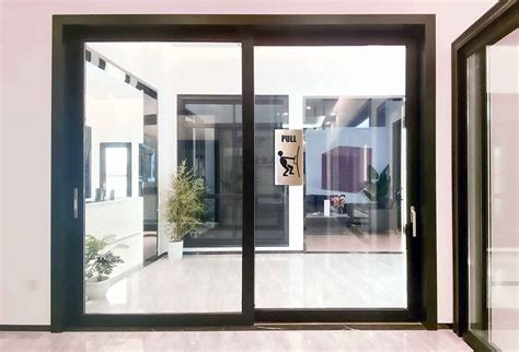 Buy SIGN EVER Push Pull Sign Sticker for Glass Doors Office Hospital ...