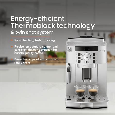 Buy De'Longhi Fully Automatic Coffee Machine 1450W ECAM22.110.SB ...