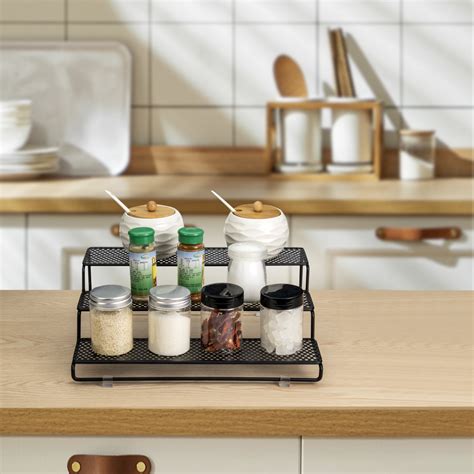 Buy Mimifly 3 Tier Spice Rack Organizer for Kitchen Cabinet/Bathroom ...