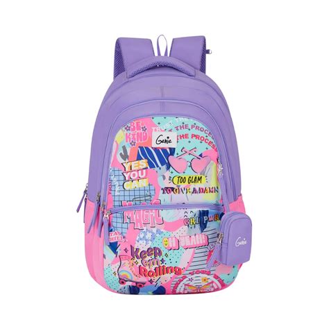 Buy Genie Whimsy 36L Purple Laptop Backpack Online