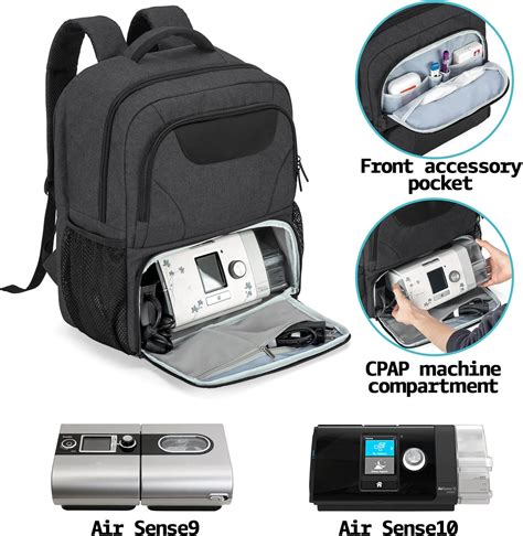 Buy CURMIO Travel Backpack Compatible with ResMed Air Sense9, Air ...