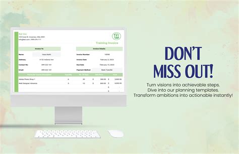 Image result for Training Invoice Sample