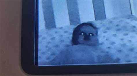 Parent finds spooky photo of baby on video monitor, pic goes viral ...