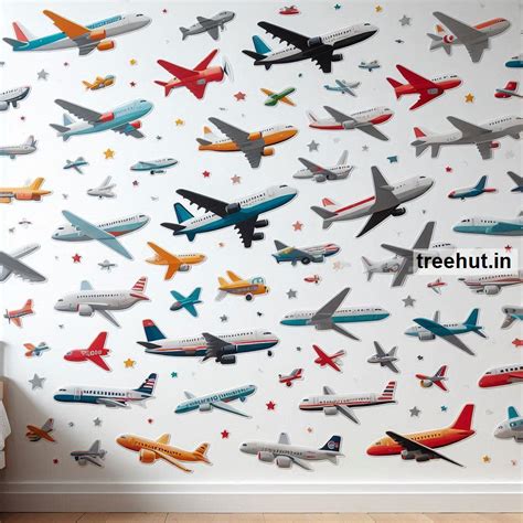 Printable Airplane Stickers and 100 Airplane Craft Activities for Kids ...