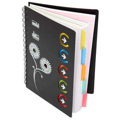 5-Subjects Notebook, Pack of 4 pcs, A5 (NA553) – Filex Systems Pvt Ltd