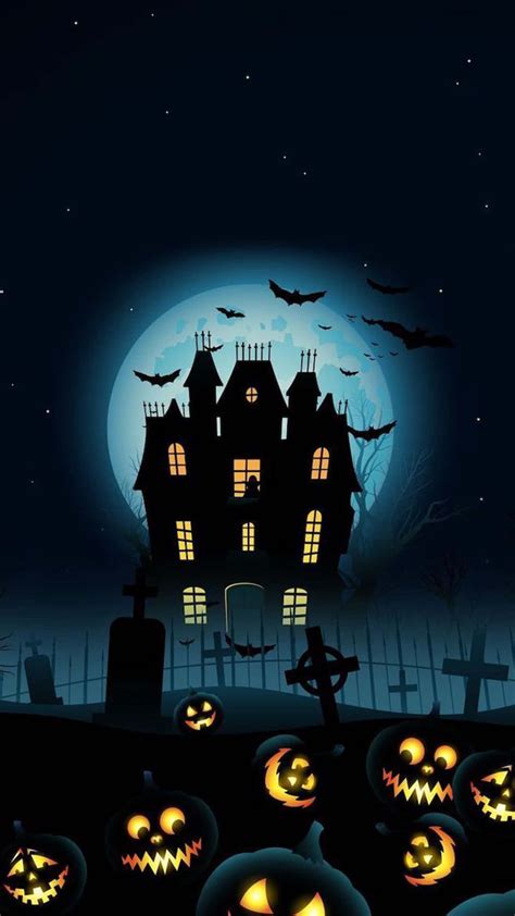 Download Haunted Mansion Graphic For Iphone Halloween Background ...