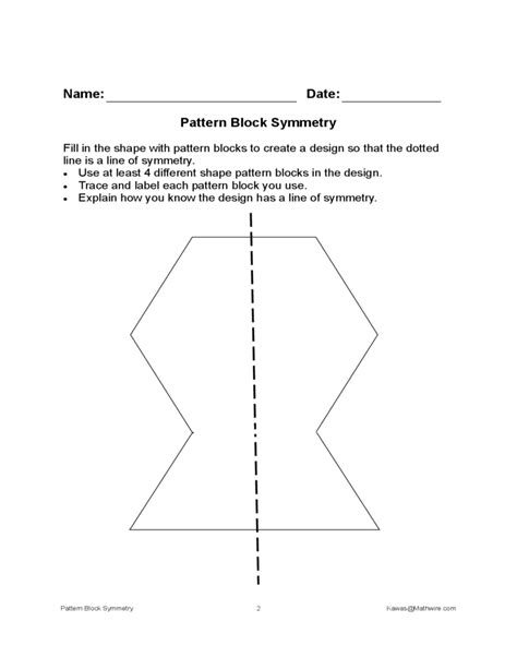 Image result for Symmetry Pattern Blocks Printable
