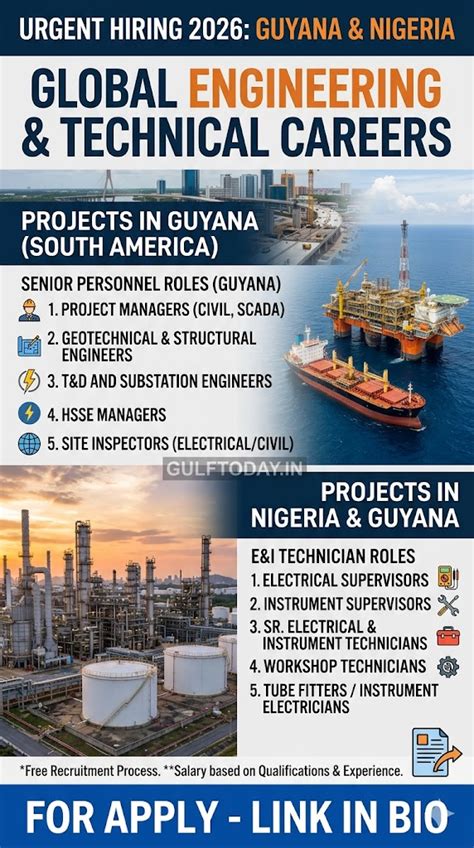 High-Paying-Engineering-Jobs-Guyana-Nigeria-2026-Recruitment - GULF ...