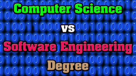 Image result for Software Engineering vs Computer Science