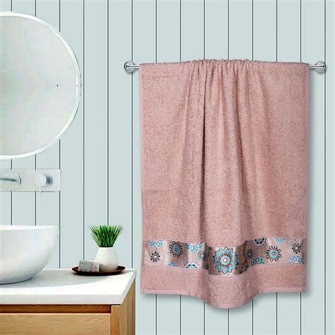 Century 450 GSM Cotton Bath Towel (Size: 71x147 CM) – Rangoli