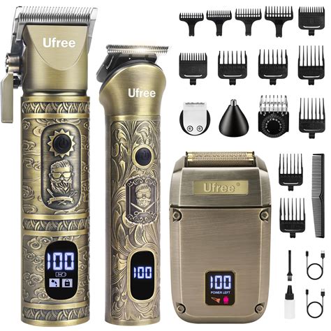 Ufree Beard Trimmer, Hair Clippers Mens Shaver Electric Razor, Hair ...