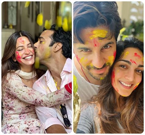 सेलेब्स पर चढ़ा Holi का खुमार, सिड-कियारा से लेकर पुलकित- कृति ने खूब ...