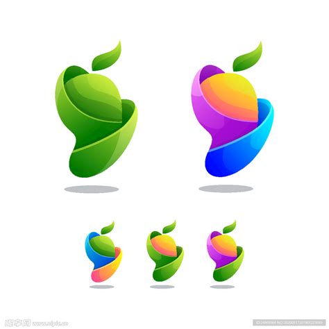 水果标志logo,食品饮料,LOGO/吉祥物设计,设计模板,汇图网www.huitu.com