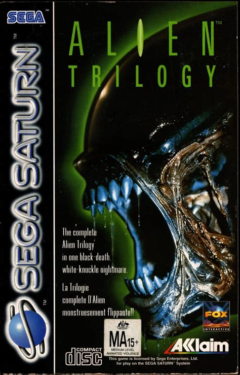 Image result for Alien Trilogy Sega Saturn