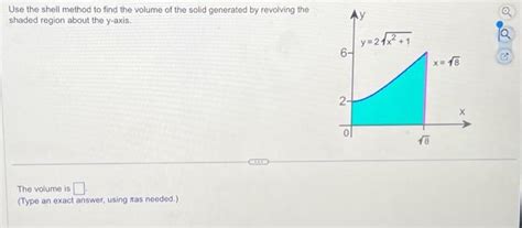 Image result for How to Solve for Volume Using the Shell Method