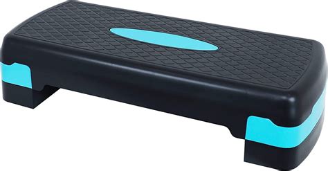Buy SOBO Polypropylene Adjustable Workout Aerobic Stepper Step Platform ...