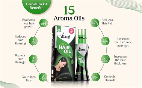 Buy Vcare New Improved Herbal Hair Oil with Wonder Cap - 100ml Online ...