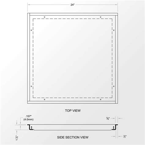 ASM CV200 Clear View Access Floor Tile Panels