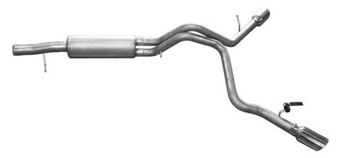 07-10y エスカレード ESV / EXT ギブソンマフラー 2本出し / GIBSON / DUAL EXTREME EXHAUST ...