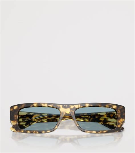 Vogue Brown Tortoiseshell Rectangular Sunglasses | Harrods IN