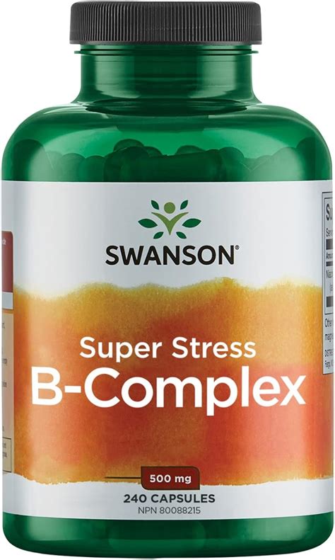 Swanson Super Stress B-Complex - Vitamin Supplement India | Ubuy