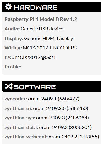 Oram-2409.3 Stable Point Release - Software - Zynthian Discourse