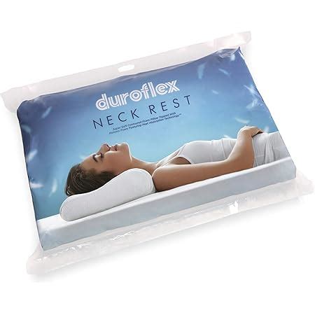 duroflex Memory Foam Neck Rest Orthopedic Medium Firm Cervical Support ...