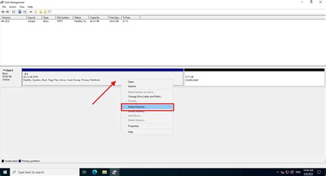 Image result for Windows 1.0 Disk Management Extend