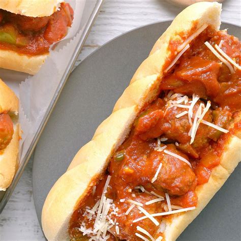 Slow-Cooker Meatball Sub with Homemade Marinara